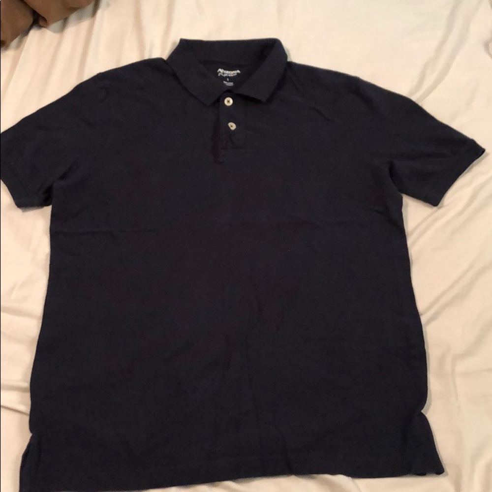 Arizona Jean black polo size large 100% cotton